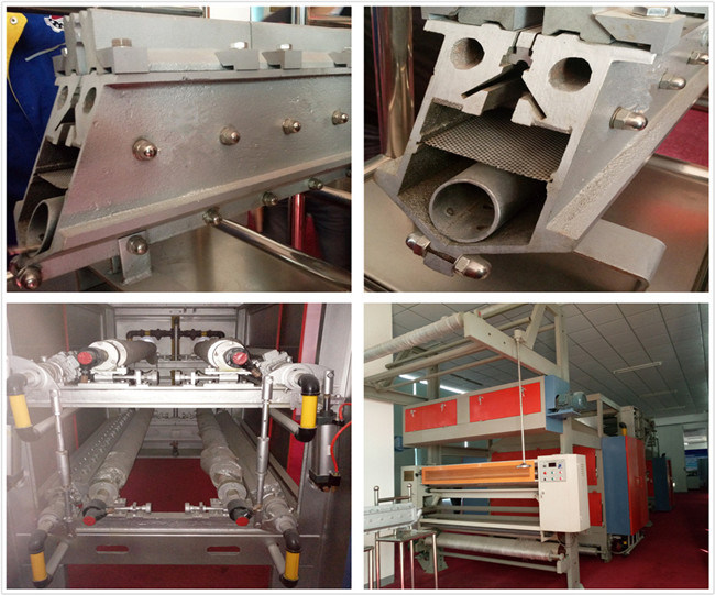 Machine de brûlage d'appareil de teinture de tissu de machine textile